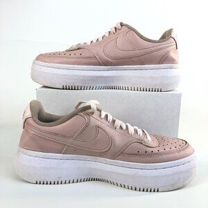 Nike Court Vision Alta Low Women’s Size 9 Pink Platform Shoes DM0113-600
